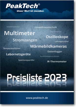 PeakTech-Preisliste-2023