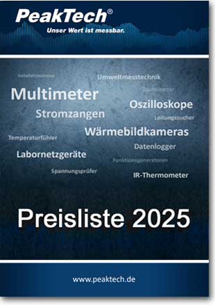 PeakTech-Preisliste-2025 PeakTech-Preisliste-2025