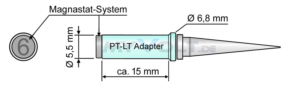 Adapter Weller PT