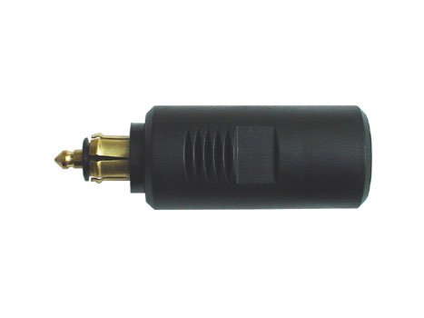Kfz-Adapter DIN-Stecker (klein) auf Kfz-Zigarettenanzünder