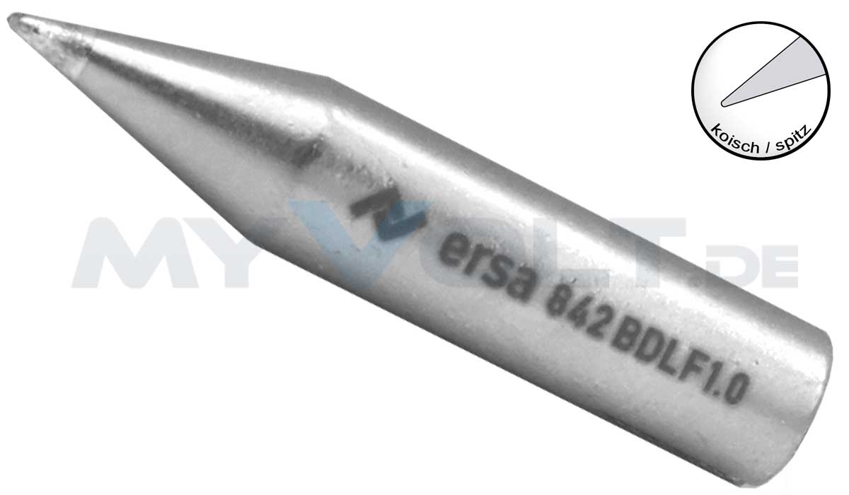 Lötspitze ERSA 0842BDLF (LF) 1,0mm bleistiftspitz Lötspitze ERSA 0842BDLF (LF) 1,0mm bleistiftspitz