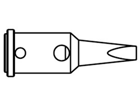 Lötspitze ERSA 0G072KN 2,4 mm meißelförmig