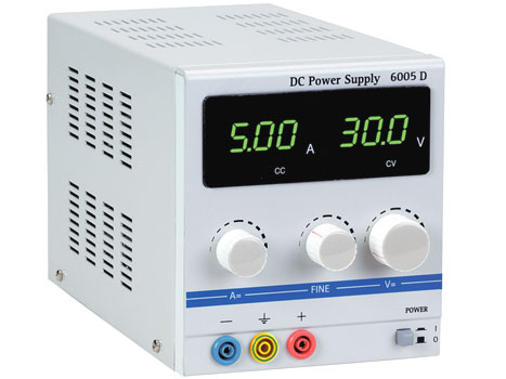 Labornetzgerät 0-30V 0-5A LED PeakTech P-6005-D