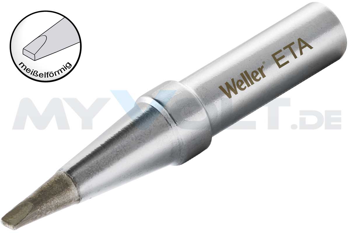 Lötspitze Weller ET-A 1,6 mm ETA meißelförmig Lötspitze Weller ET-A 1,6 mm ETA meißelförmig