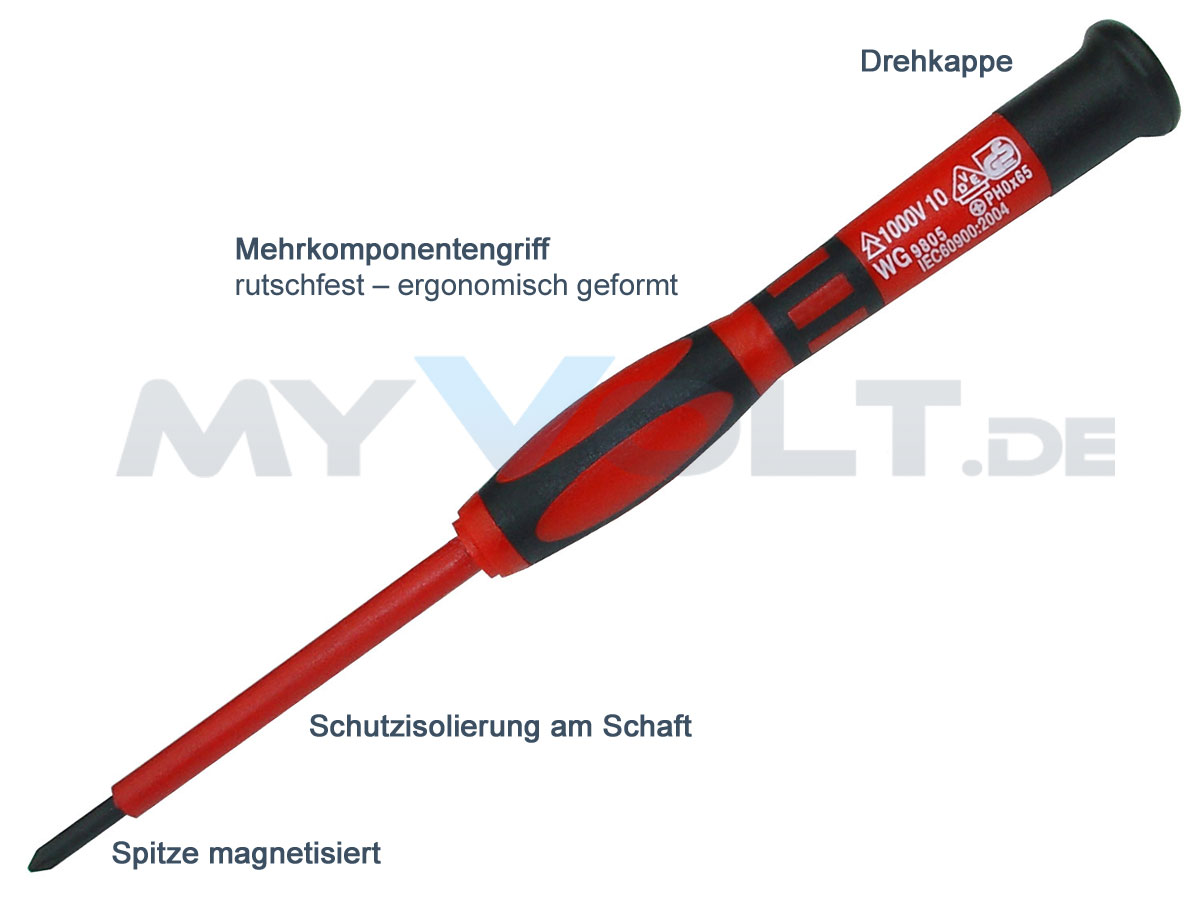 VDE-Elektro-Schraubendreher-Satz 7-teilig (FM)