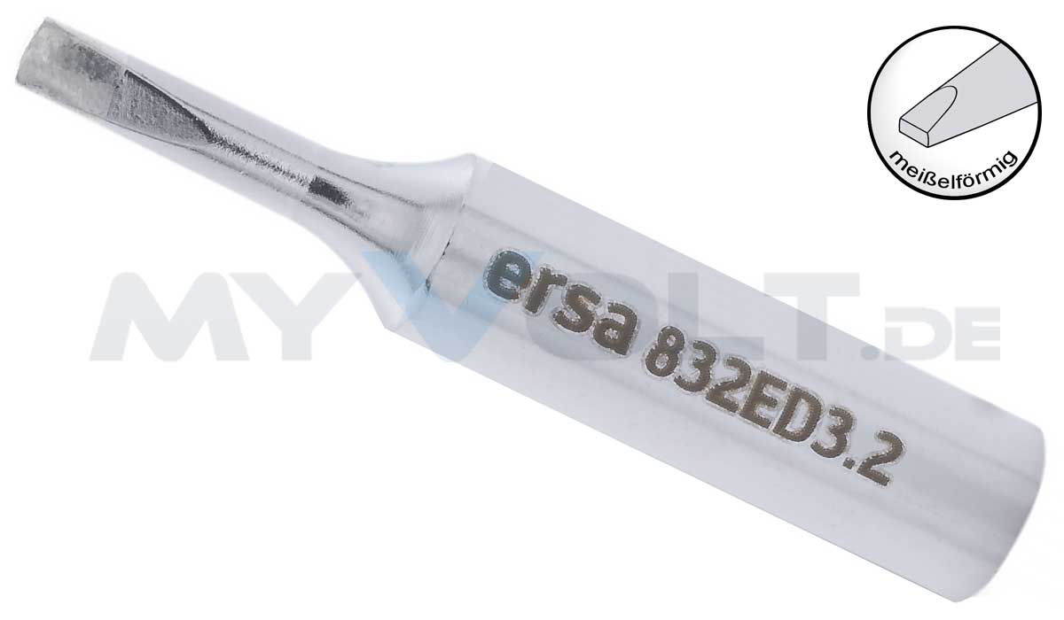 Lötspitze ERSA 0832ED 3,2mm meißelförmig