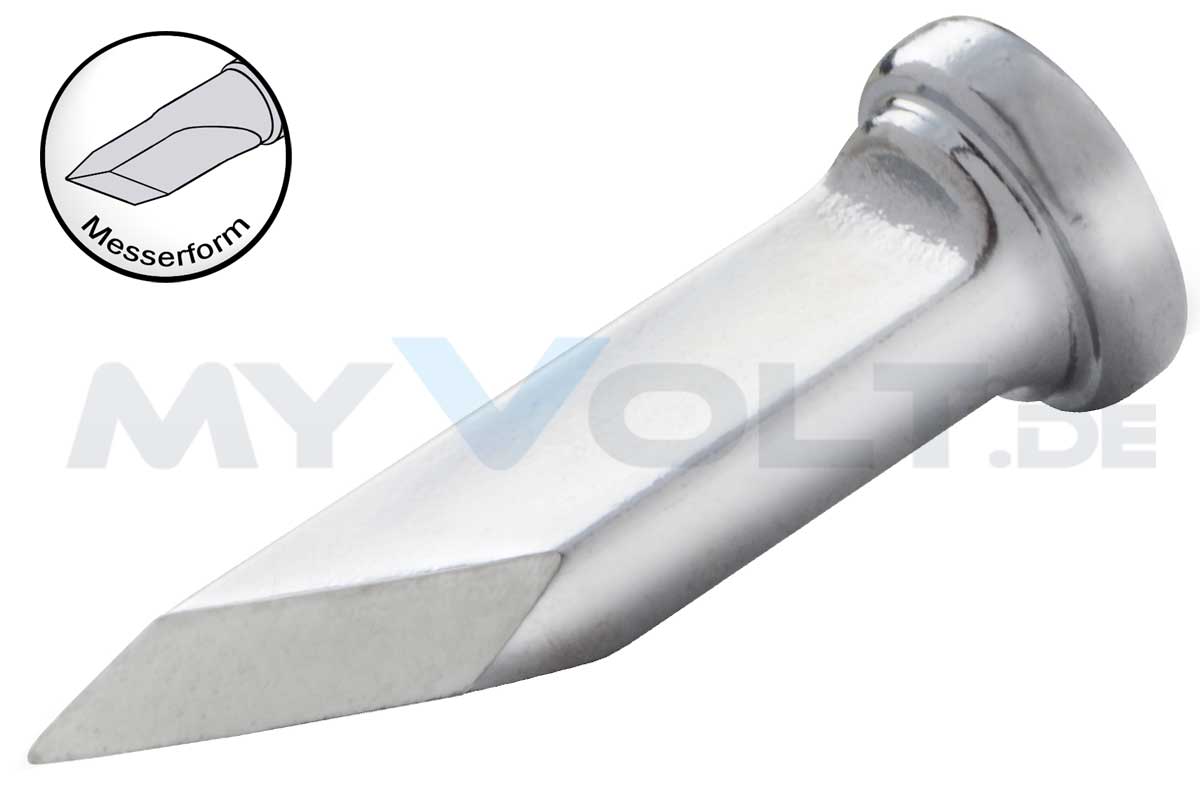 Lötspitze Weller LT-KNSL 2,0mm Messer 45° LTKNSL Lötspitze Weller LT-KNSL 2,0mm Messer 45° LTKNSL
