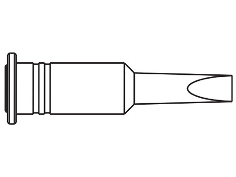 Lötspitze ERSA 0G132VN 4,8 mm meißelförmig