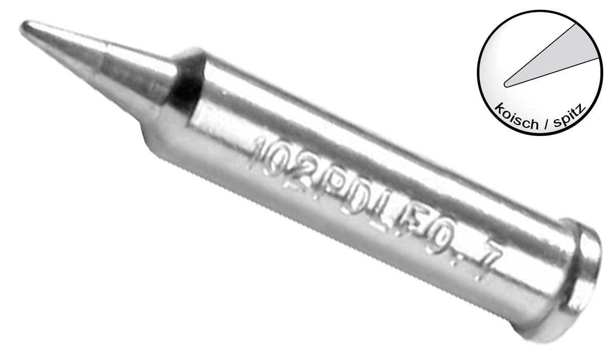 Lötspitze ERSA 102PDLF07 Ø 0,7mm bleistiftspitz Lötspitze ERSA 102PDLF07 Ø 0,7mm bleistiftspitz