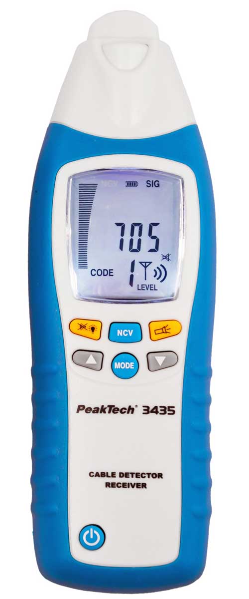 Leitungssuchgerät PeakTech P-3435 Empfänger Leitungssuchgerät PeakTech P-3435 Empfänger