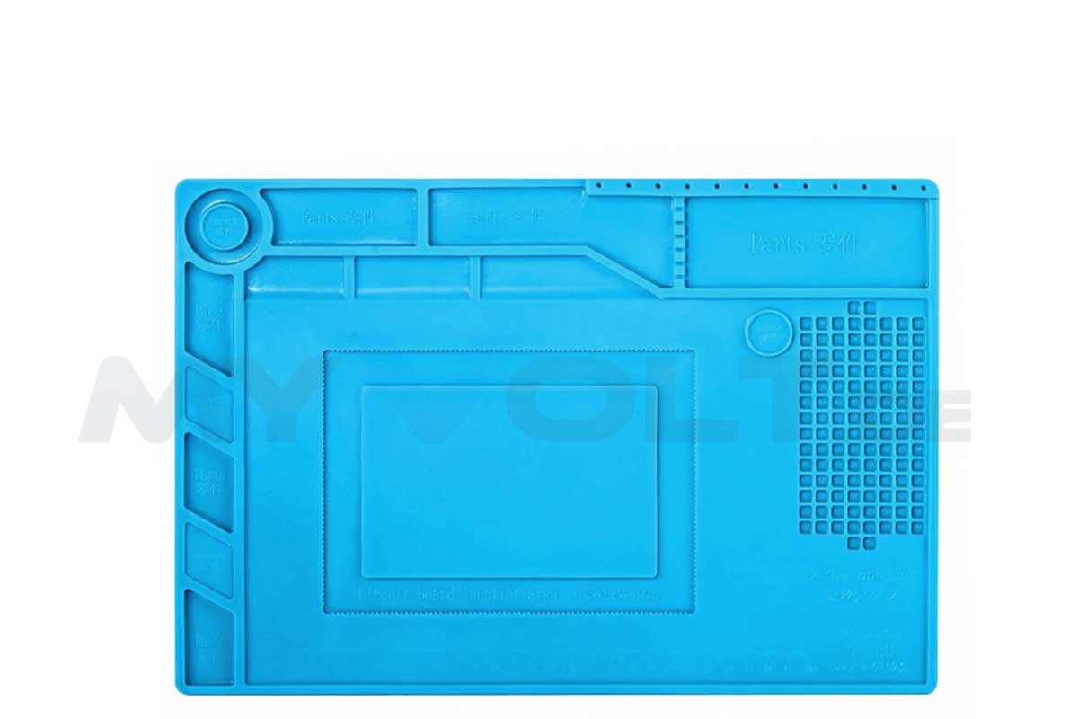 Silikon-Reparatur-Matte 39x 27cm Silikonmatte Lötmatte Arbeitsmatte Silikon-Reparatur-Matte 39x 27cm Silikonmatte Lötmatte Arbeitsmatte