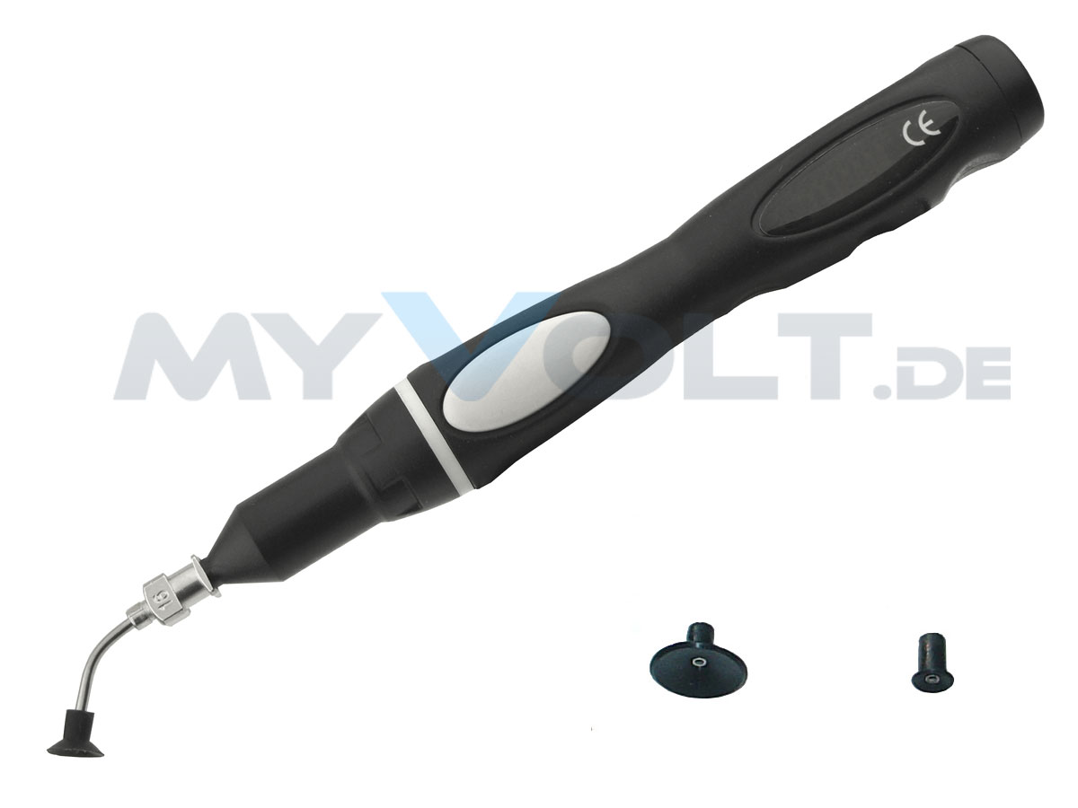 Vakuumpipette Vakuumstift ESD-sicher mit 3 Saugnäpfen Vakuumpipette Vakuumstift ESD-sicher mit 3 Saugnäpfen