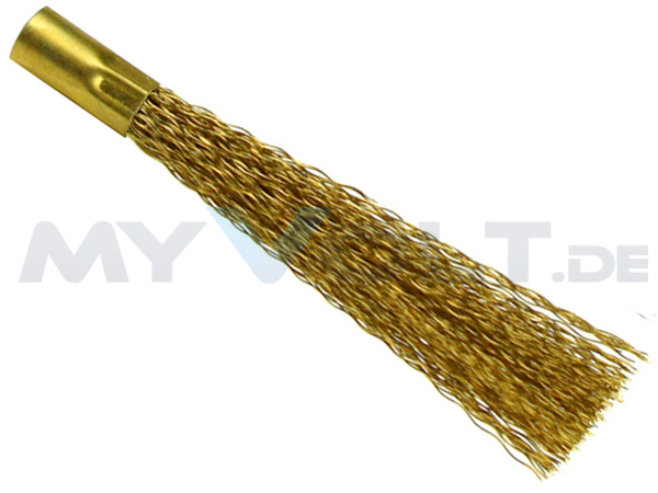 Messingdrahtpinsel für Glasfaserstift / Glasradierer Messingeinsatz Messingdrahtpinsel für Glasfaserstift / Glasradierer Messingeinsatz
