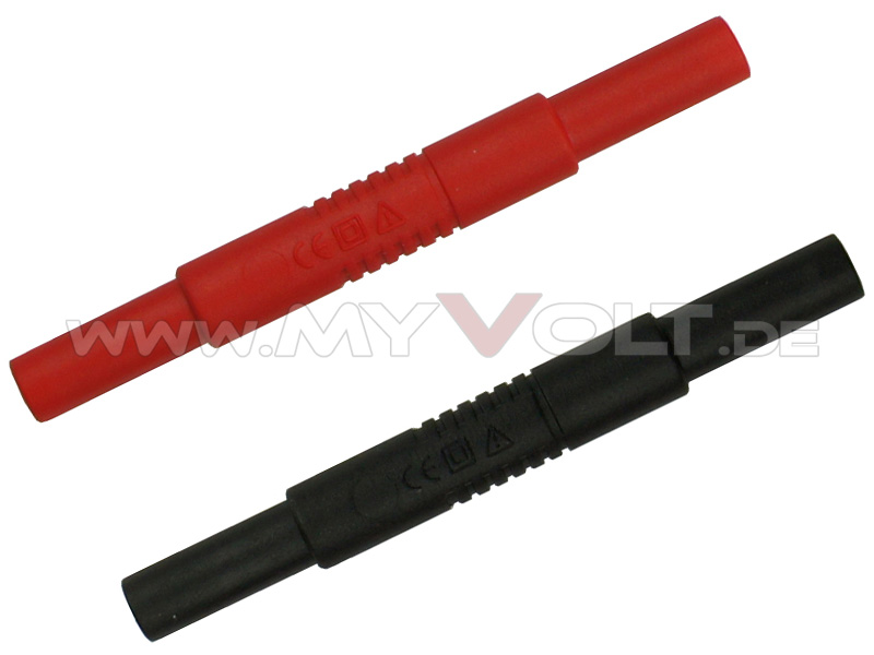 Verbindungsadapter für 4mm Messleitungen Verbindungsadapter für 4mm Messleitungen