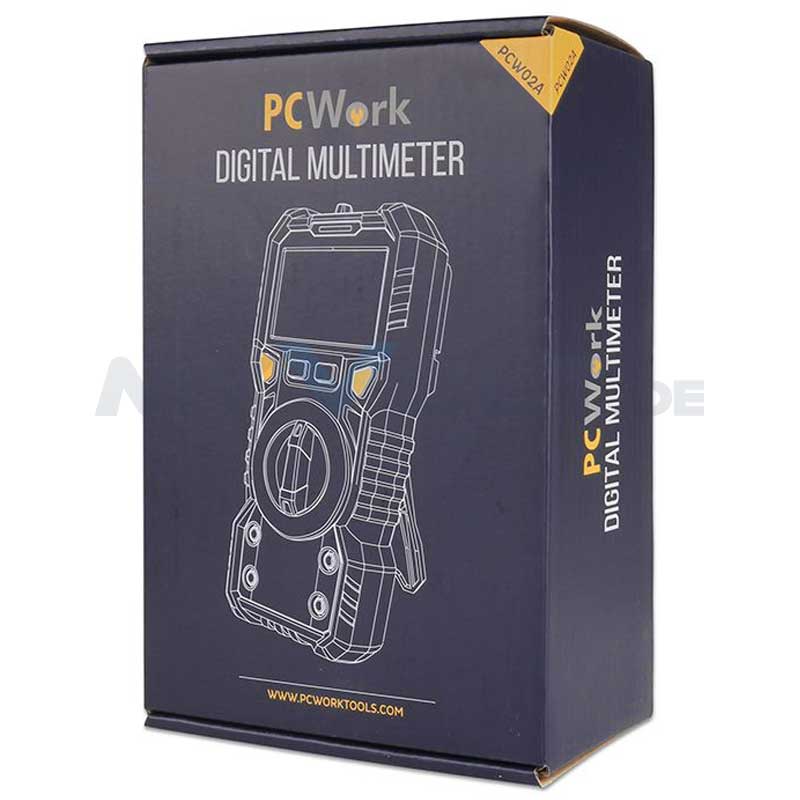 Digital Multimeter PCWork PCW02A Verpackung Digital Multimeter PCWork PCW02A Verpackung