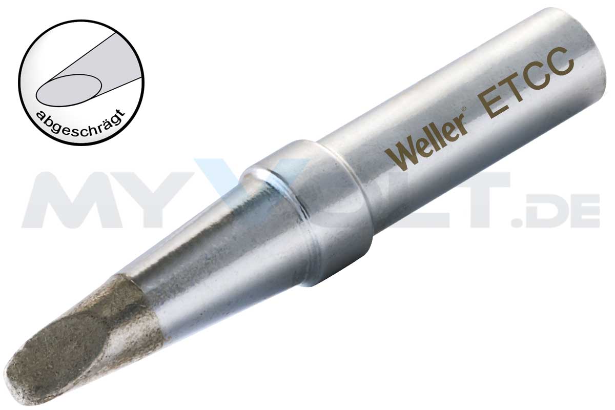 Lötspitze Weller ET-CC 3,2 mm ETCC rund - 45° abgeschrägt