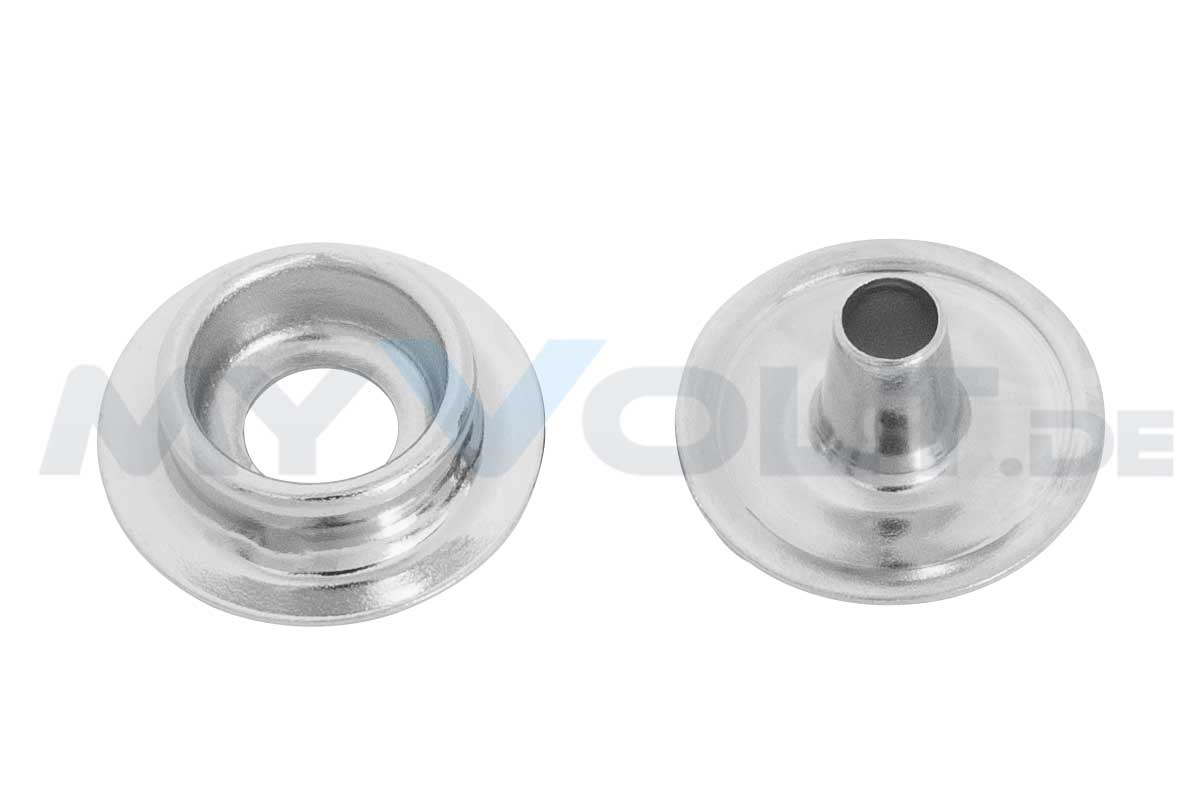 Druckknopfanschluss 10,3 mm (Kugel- und Nietteil) Druckknopfanschluss 10,3 mm (Kugel- und Nietteil)