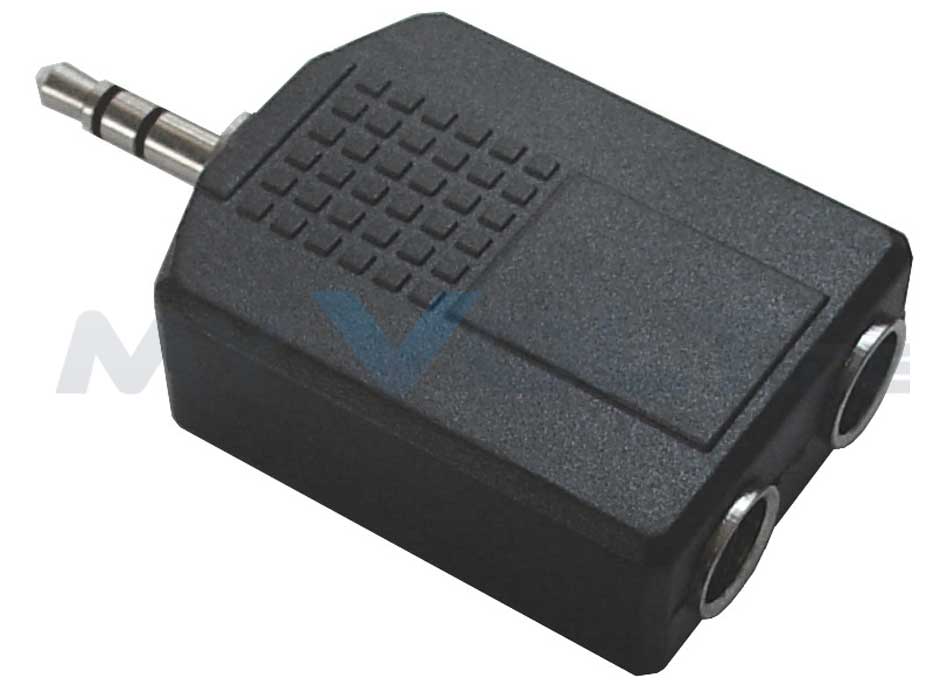 Klinke 3,5mm Stereo auf 2x Klinke 6,3mm Stereo Klinke 3,5mm Stereo auf 2x Klinke 6,3mm Stereo