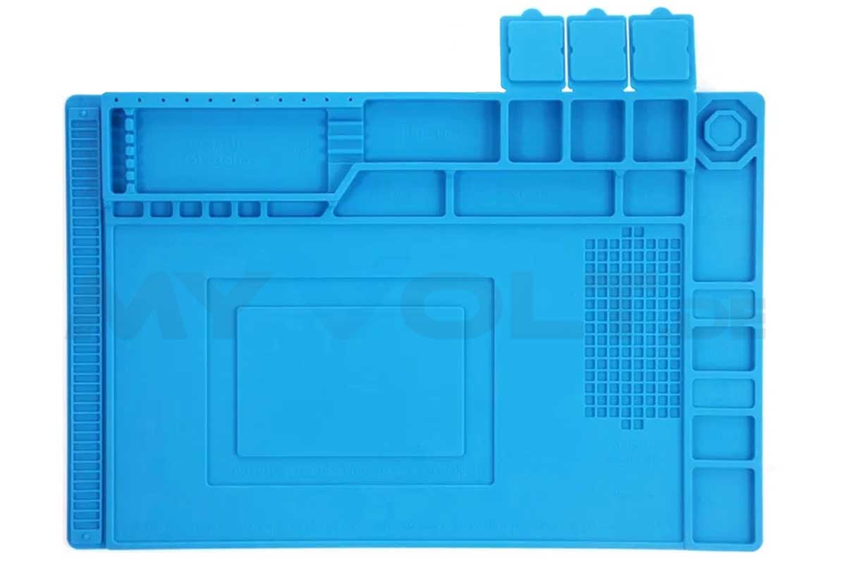 Silikon-Reparatur-Matte 45x 30cm Silikonmatte Lötmatte Arbeitsmatte Silikon-Reparatur-Matte 45x 30cm Silikonmatte Lötmatte Arbeitsmatte