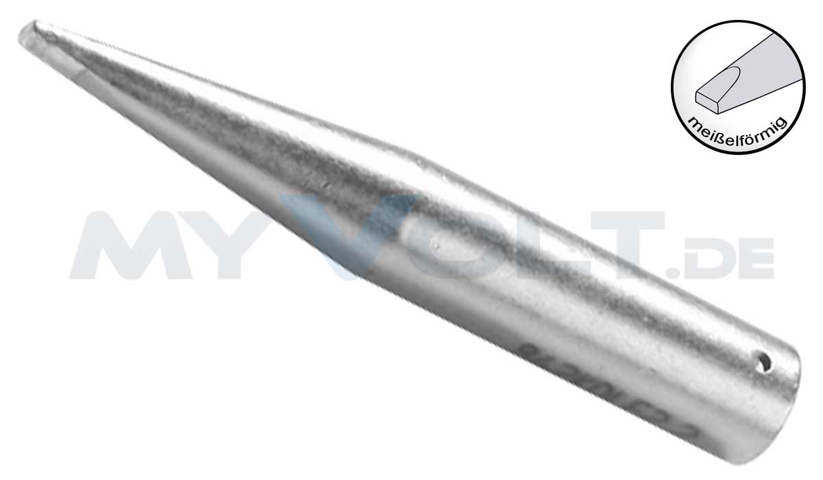 Lötspitze ERSA 0842KDLF (LF) 2,2mm meißelförmig / verlängert Lötspitze ERSA 0842KDLF (LF) 2,2mm meißelförmig / verlängert