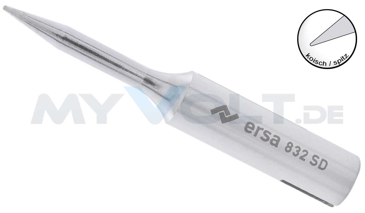 Lötspitze ERSA 0832SD 0,8mm bleistiftspitz (verlängert) Lötspitze ERSA 0832SD 0,8mm bleistiftspitz (verlängert)