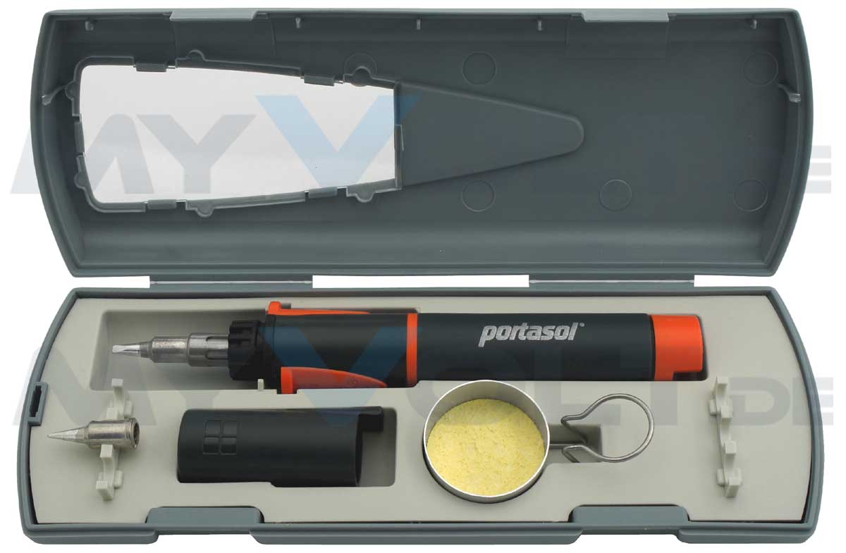 Gaslötkolben Portasol Pro Piezo 75 Kit Basic-Set