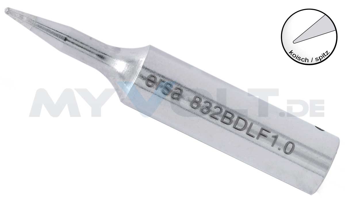 Lötspitze ERSA 0832BDLF (LF) 1,0mm bleistiftspitz Lötspitze ERSA 0832BDLF (LF) 1,0mm bleistiftspitz