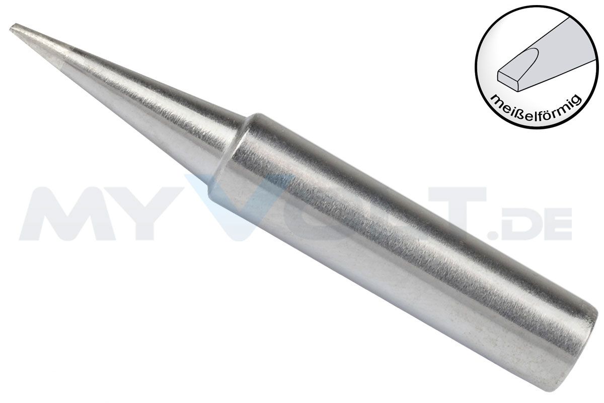 Lötspitze 0,8mm (meißelförmig) Long-Life Lötspitze 0,8mm (meißelförmig) Long-Life