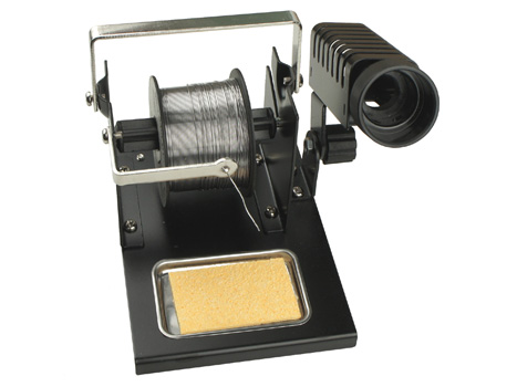 Lötzinnabroller - Lötzinnhalter - Lötzinnspender mit Lötkolbenablage Lötzinnabroller - Lötzinnhalter - Lötzinnspender mit Lötkolbenablage