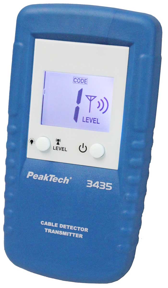 Leitungssuchgerät PeakTech P-3435 Sender Leitungssuchgerät PeakTech P-3435 Sender