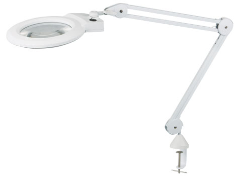 LED-Lupenleuchte 3 Dioptrien 170mm (weiss)