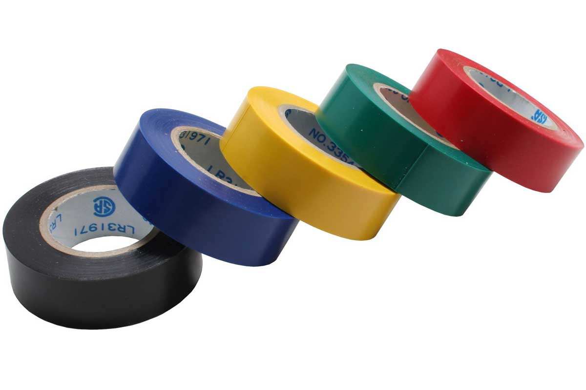 Isolierband 5er Pack - isolierendes Klebeband