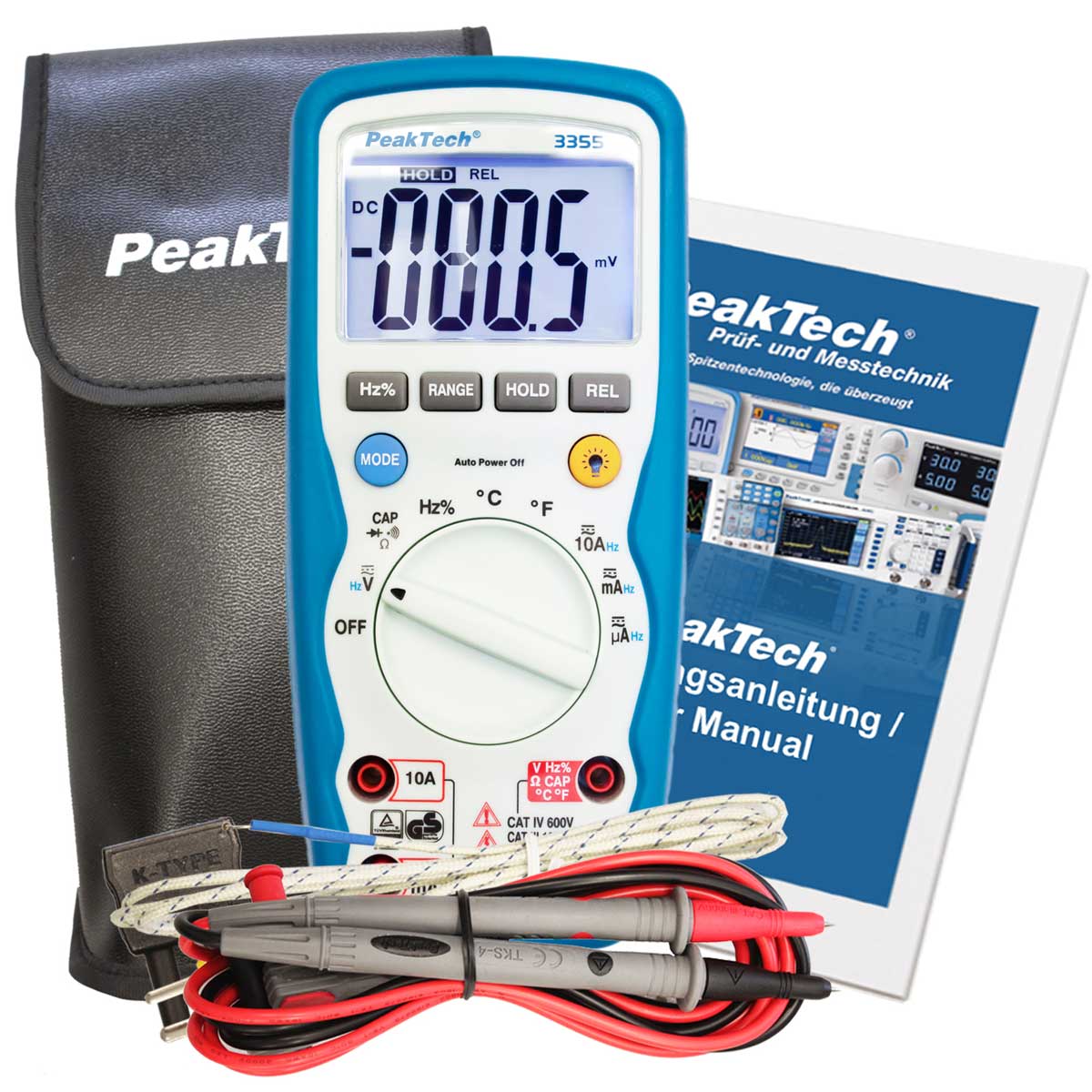 Digital-Multimeter PeakTech P-3355