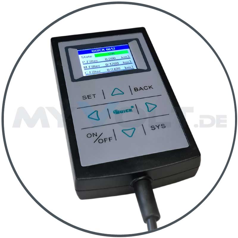 Quick-QU6102A2-Fernbedienung Quick-QU6102A2-Fernbedienung