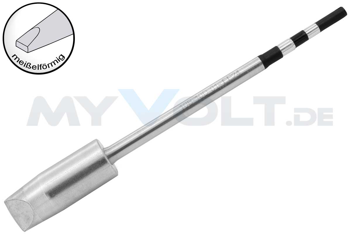 Lötkartusche / Lötspitze 10x 3,0mm (meißelförmig) Quick TSS10B-10D-01