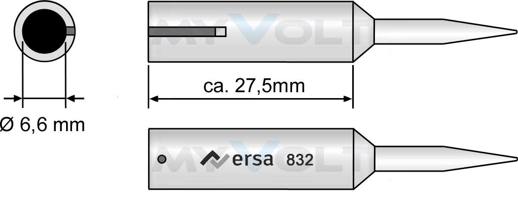 Ersa Lötspitzen Serie 832