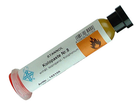 Flussmittelgel Stannol Kolopaste Nr.8  F-SW 32 (No CLEAN)
