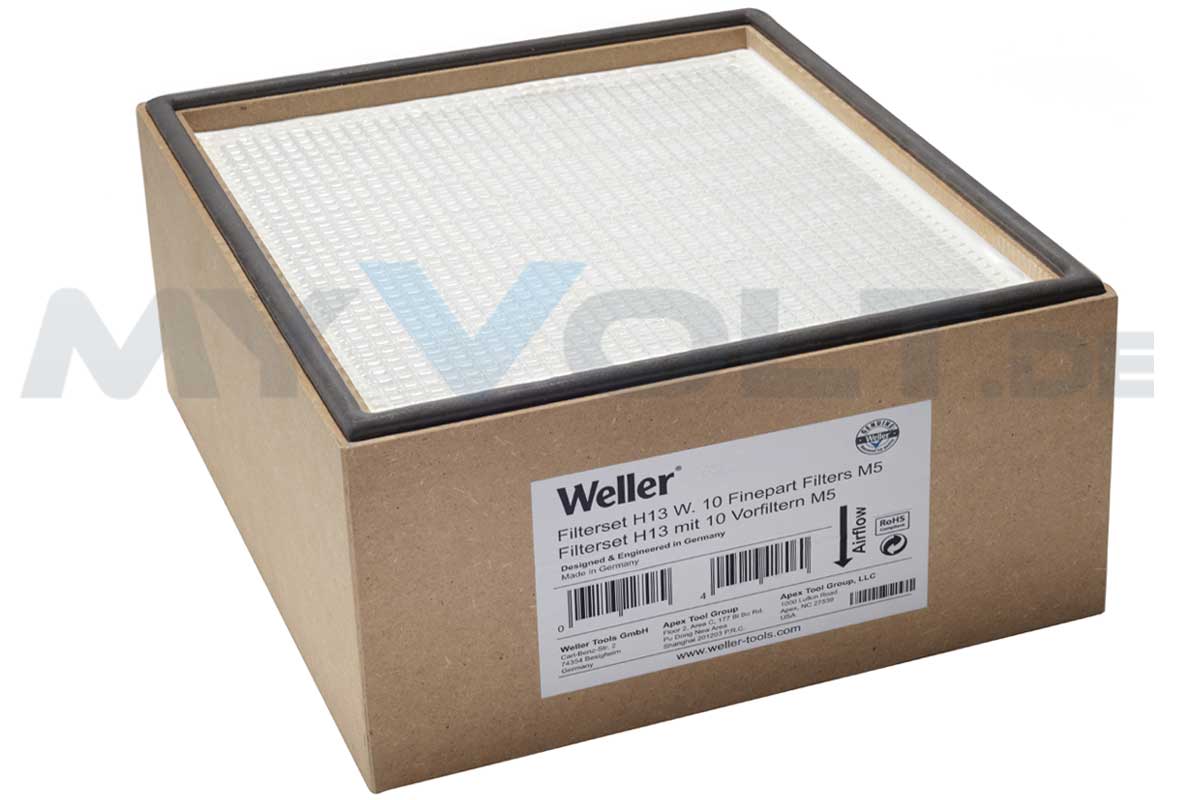 Kompaktfilter-Set für Weller WFE 2ES / Zero Smog 2 - ZS2