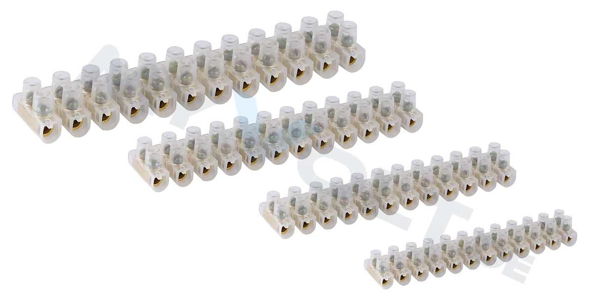 Lüsterklemmen in verschiedenen Ausführungen 12-teilig Lüsterklemmen in verschiedenen Ausführungen 12-teilig