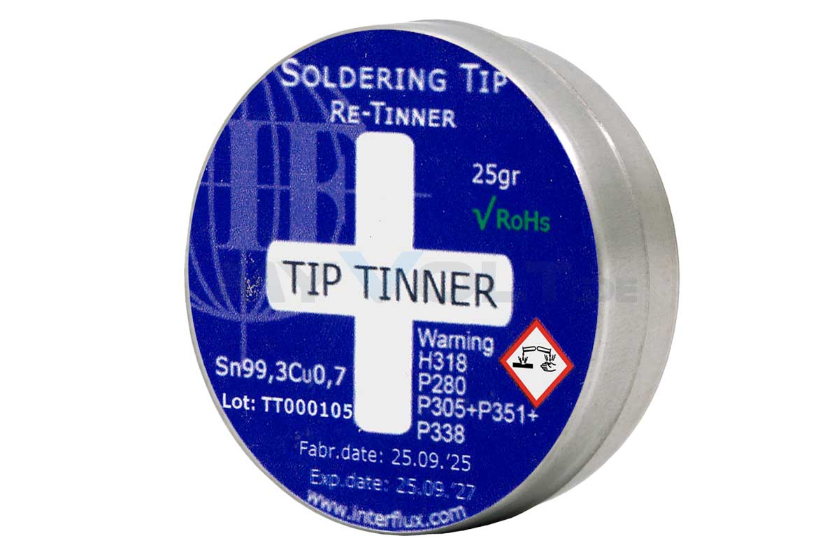 Lötspitzenreiniger Lötspitzenaktivator - bleifrei - Interflux TIP TINNER TT25