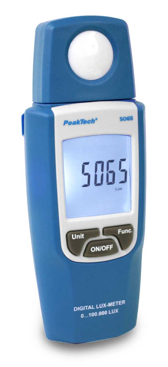 Lichtstärke-Messgerät PeakTech P-5065 (Lux Meter)