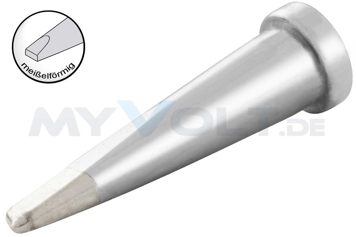 Lötspitze Weller LT-L 2,0 mm LTL meißelförmig (lang) Lötspitze Weller LT-L 2,0 mm LTL meißelförmig (lang)