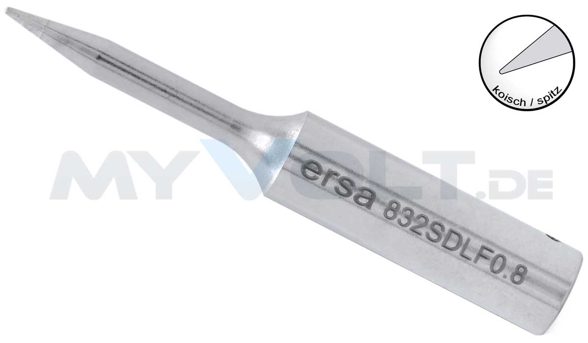 Lötspitze ERSA 0832SDLF (LF) 0,8mm bleistiftspitz (verlängert) Lötspitze ERSA 0832SDLF (LF) 0,8mm bleistiftspitz (verlängert)