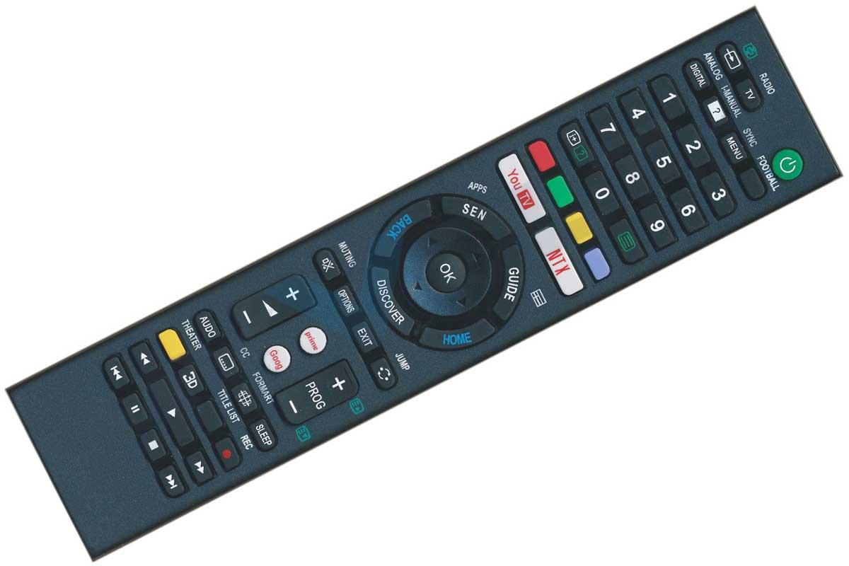 Ersatzfernbedienung TV-Fernbedienung für Sony Fernseher