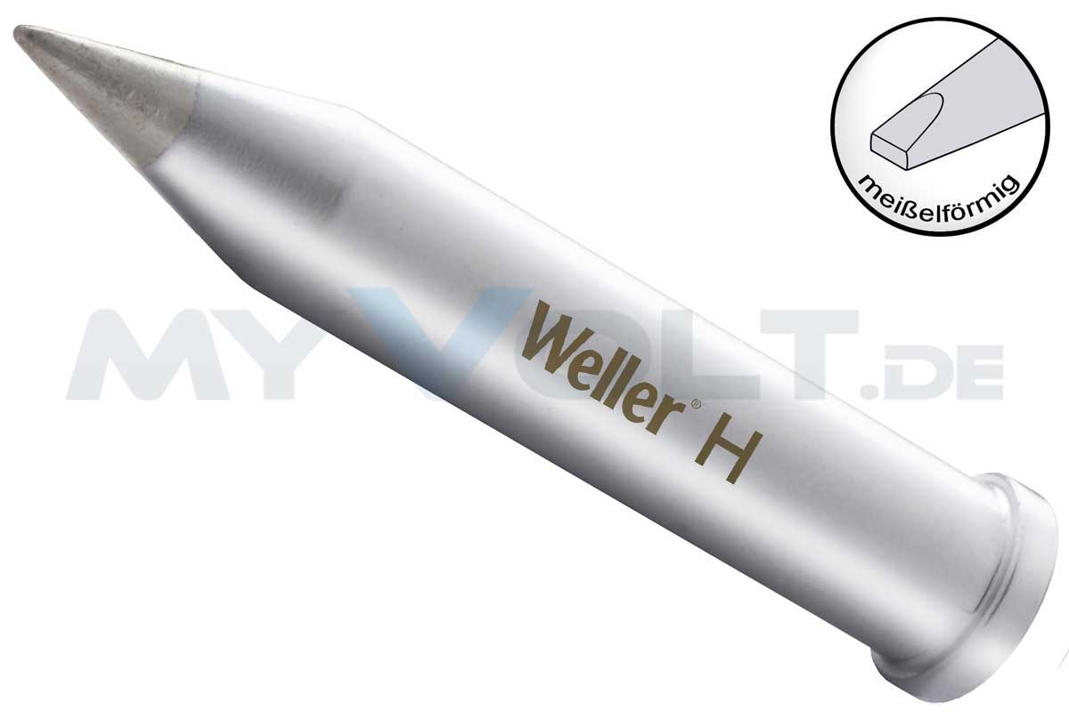 Lötspitze Weller XT-H 0,8x 0,4mm meißelförmig XTH Lötspitze Weller XT-H 0,8x 0,4mm meißelförmig XTH