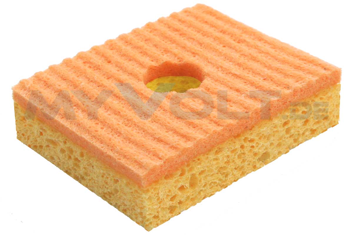 Reinigungsschwamm zweilagig für Weller Lötkolbenablagen Reinigungsschwamm zweilagig für Weller Lötkolbenablagen