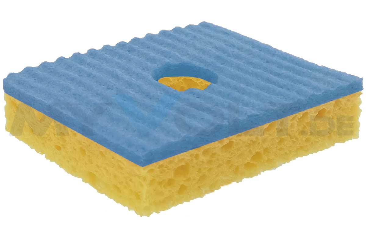 Reinigungsschwamm zweilagig für Weller Lötkolbenablagen Reinigungsschwamm zweilagig für Weller Lötkolbenablagen