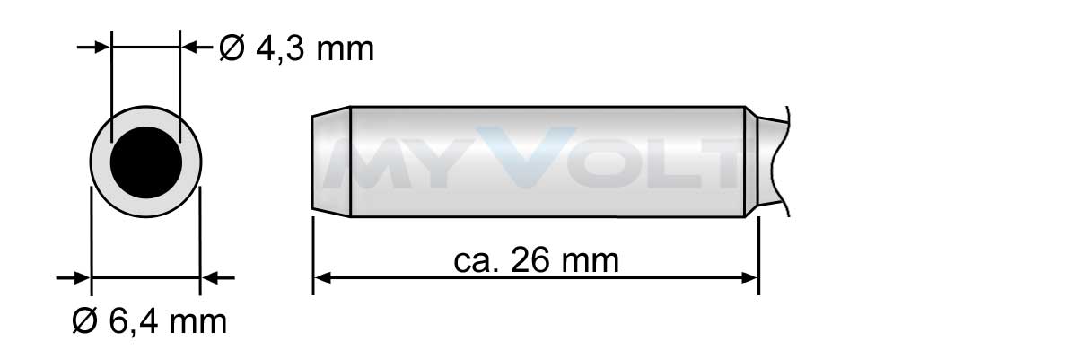 Lötspitze 4,0mm (abgeschrägt) N9-4 für ZD-8906-N