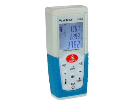 Laser Entfernungsmessgerät PeakTech P-2800 Entferungsmesser