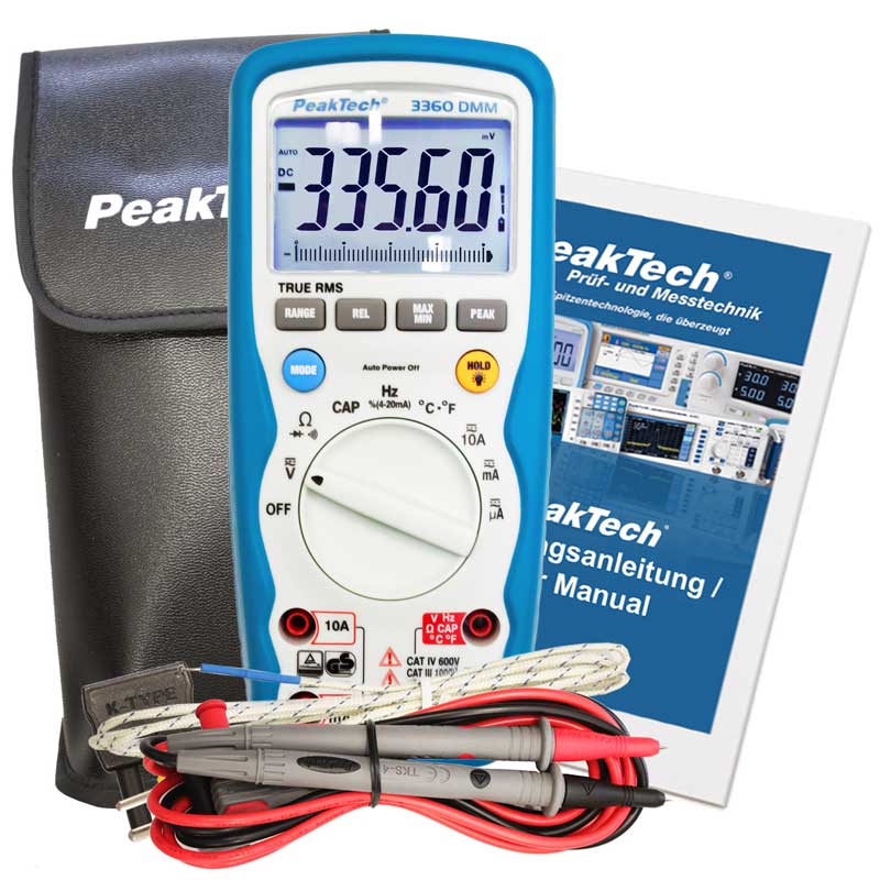 Digital-Multimeter PeakTech P-3360